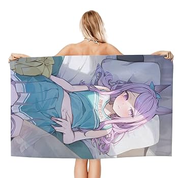 Amazon｜バスタオル ウマ娘 メジロマックイーン お肌にやさしい